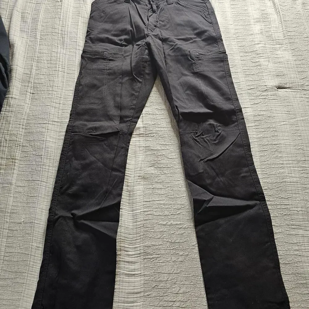 Wrangler Black Straight Leg Pants